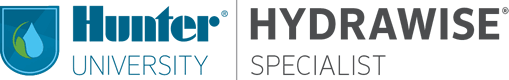 Hunter Sprinklers Certified Hydrawise Specialist
